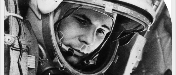 El cosmonauta Yuri Gagarin. Fuente: http://www.esa.int/spaceinimages/Images/2011/03/Yuri_Gagarin5