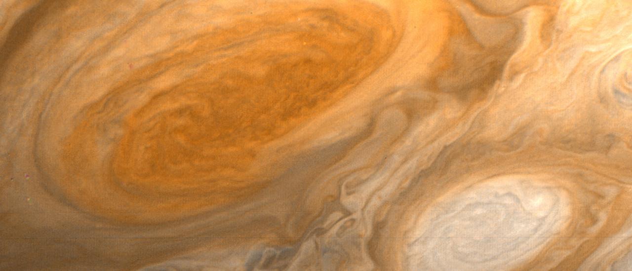 La gran mancha roja de Jupiter