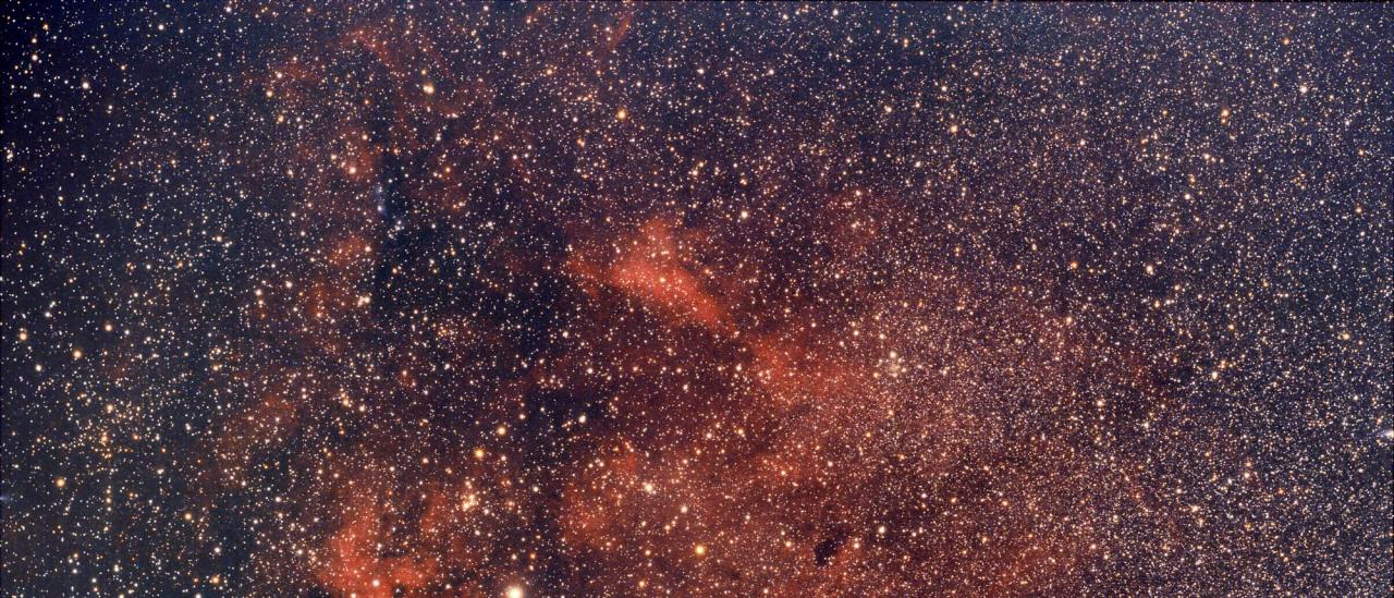 Nebulae close to Gamma Cygnus