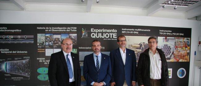 The Rector and the Vice-rector of Research of the University of Las Palmas de Gran Canaria visit the IAC and the Observatorio del Teide