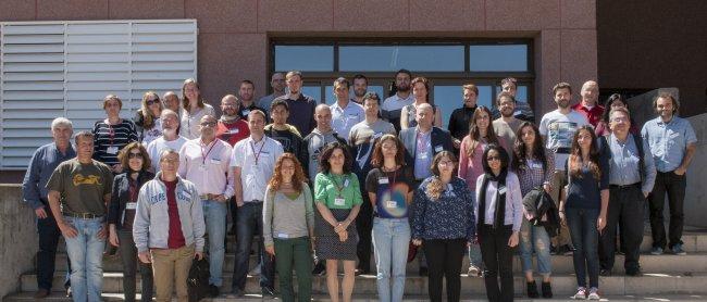 Participantes en el workshop sobre el Telescopio Espacial James Webb en el IAC. Crédito: Miguel Briganti, SMM (IAC).