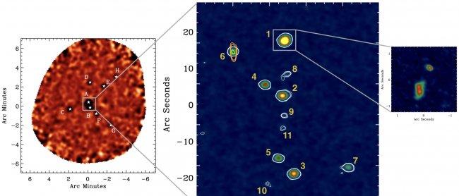 Investigadores del IAC participan en el descubrimiento de cúmulos galácticos en el universo primigenio 