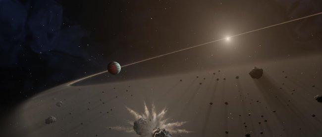 The only known white dwarf orbited by planetary fragments has been analyzed