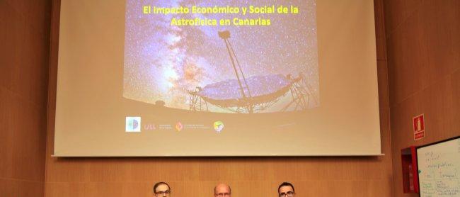 La Astrofísica en Canarias genera 3,5 euros por cada euro invertido