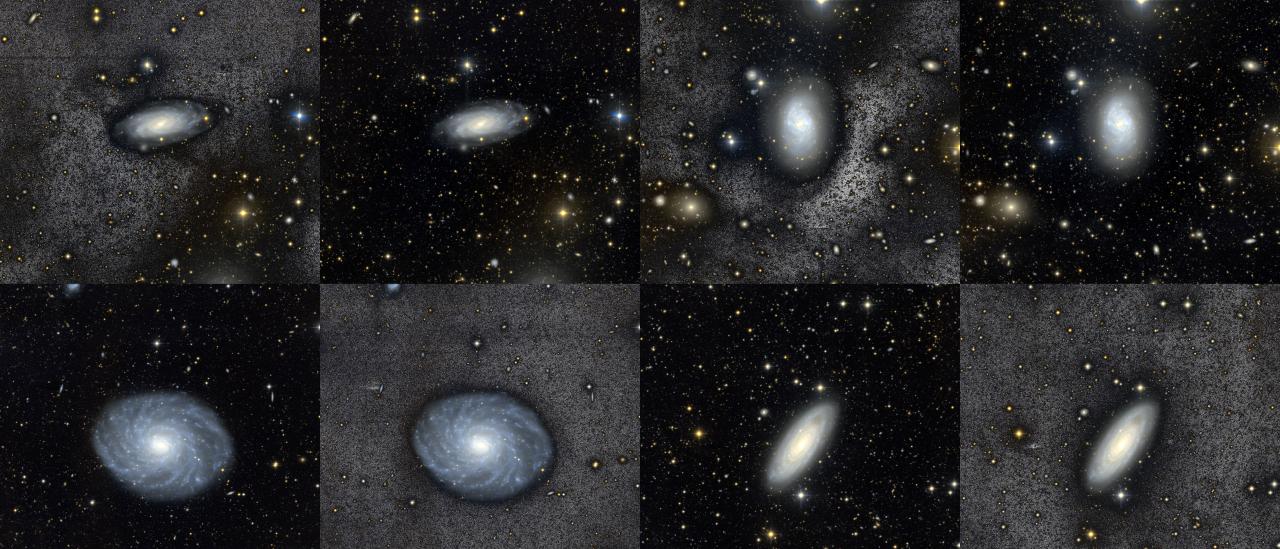 Galaxias análogas a la Vía Láctea del proyecto BEARD