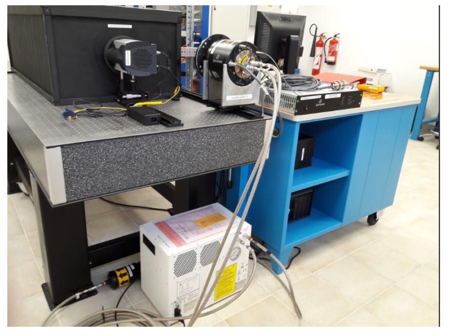 Area 1: LISA visible test bench 02