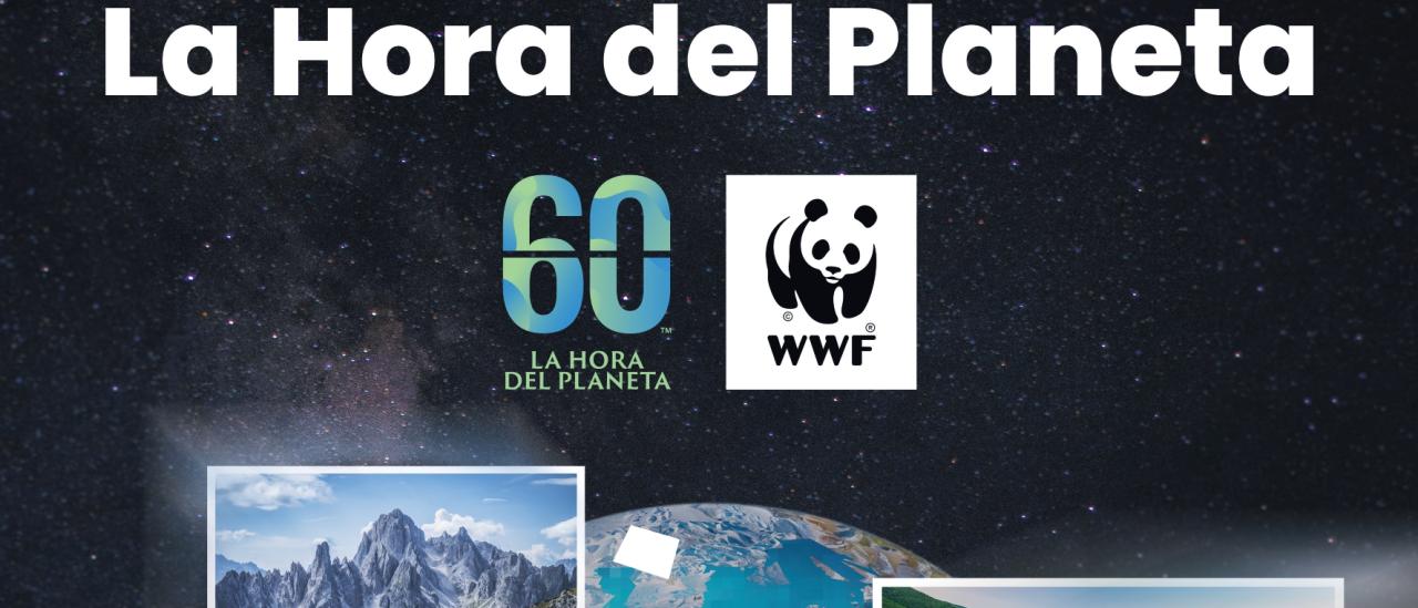 El cartel utilizado para la Hora del Planeta 2025