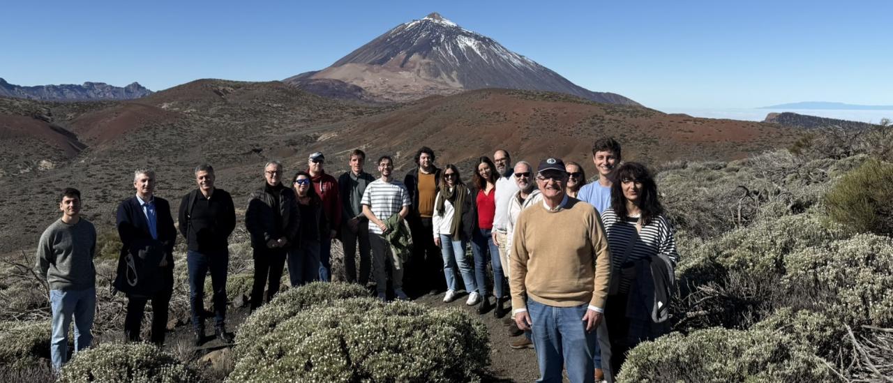 Visita al Observatorio del Teide (OT) del Hub Nacional de Excelencia en Comunicaciones Cuánticas