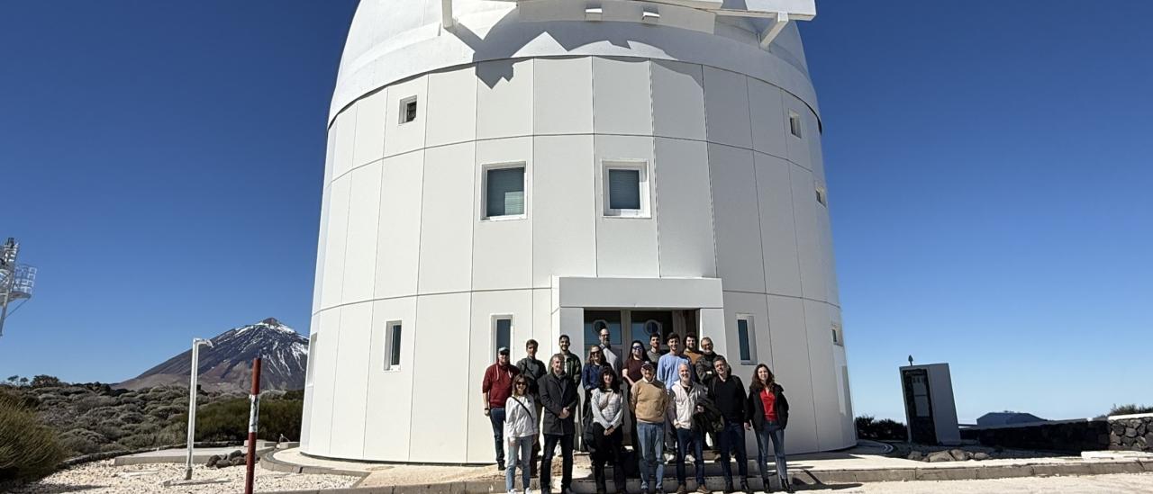 Foto de grupo del Hub Nacional de Excelencia en Comunicaciones Cuánticas