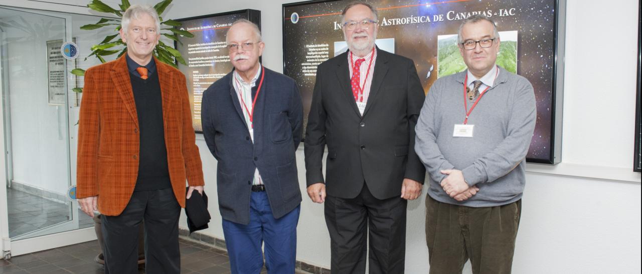 From left to right: Campbell Warden, Leif Edvinsson, Günter Koch and Rodrigo Trujillo