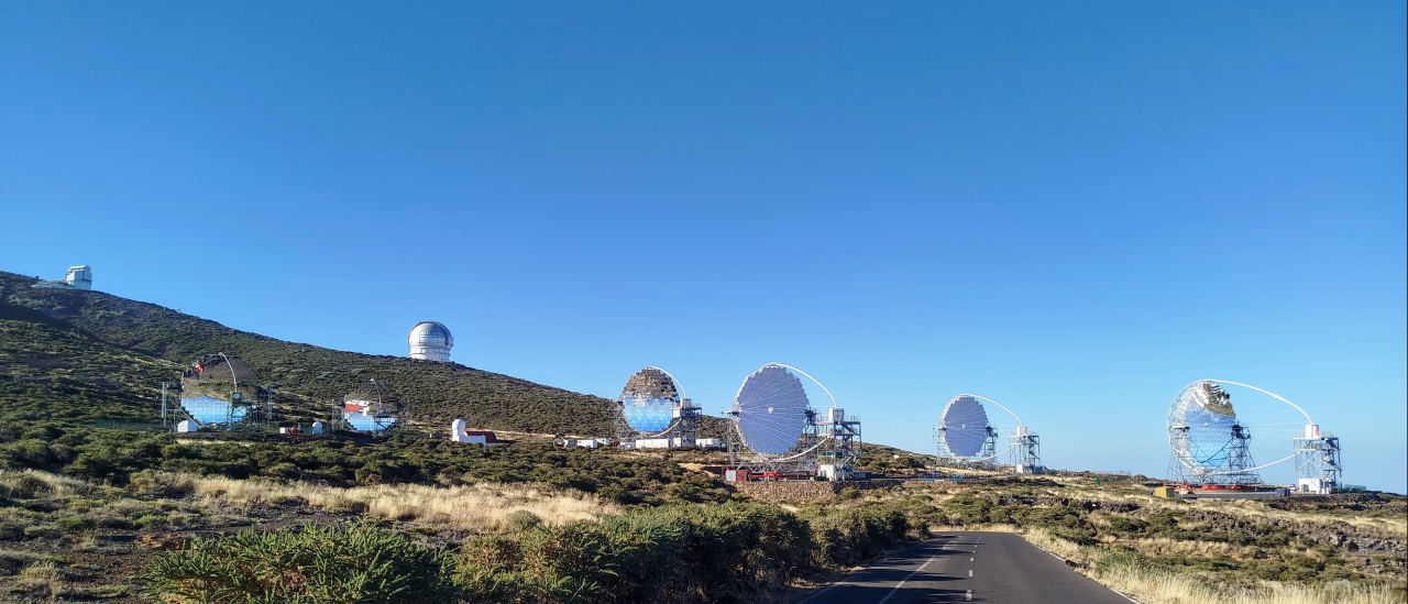 Nueva red de telescopios LST en el Observatorio del Roque de los Muchachos, en La Palma