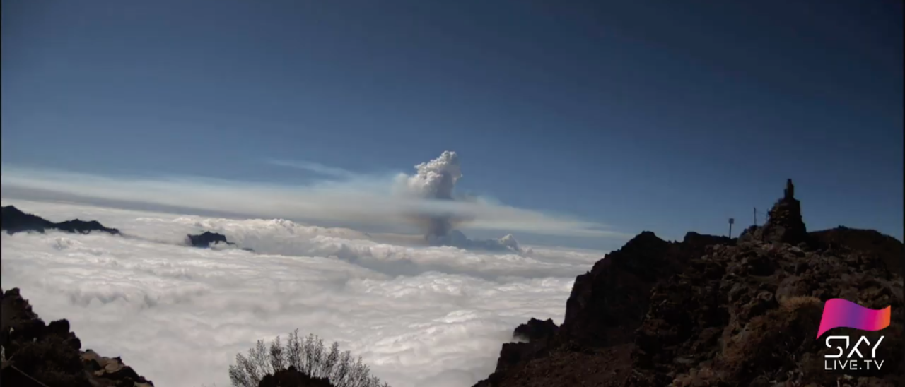 Erupción volcánica en Cumbre Vieja (La Palma)