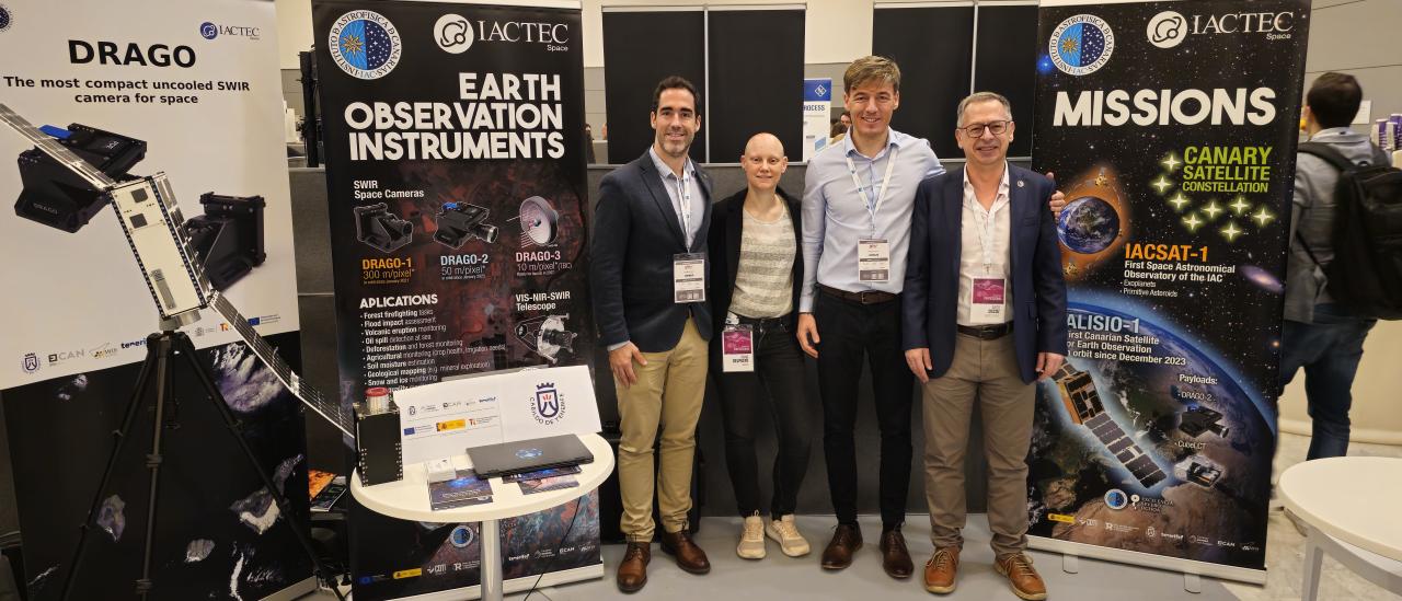 El equipo de IACTEC Espacio presenta sus proyectos en el foro internacional SSSIF
