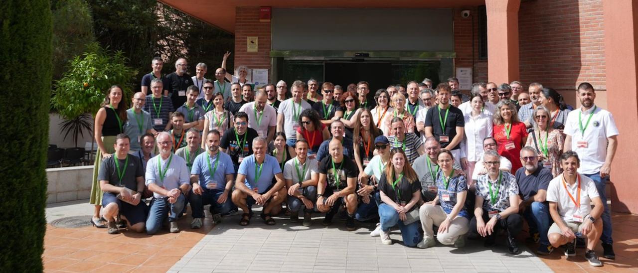 Participantes a la la segunda reunión de los grandes observatorios astronómicos de España celebrada en Granada