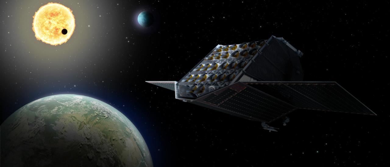 Recreation of the PLATO mission in Space / ESA (acknowledgement: work performed by ATG under contract to ESA)