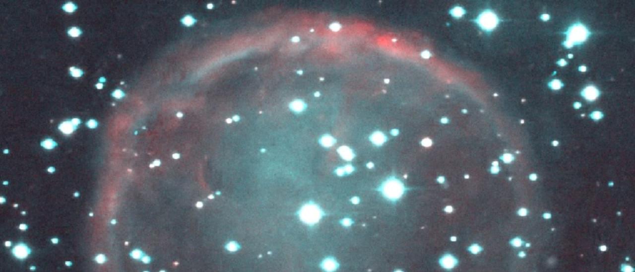 Image of the planetary nebula WeSb1 / Credit: Klaus Bernhard