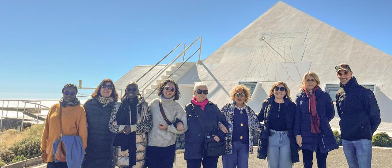 Las doctoras Honoris Causa de la ULL en su visita al Observatorio del Teide / IAC