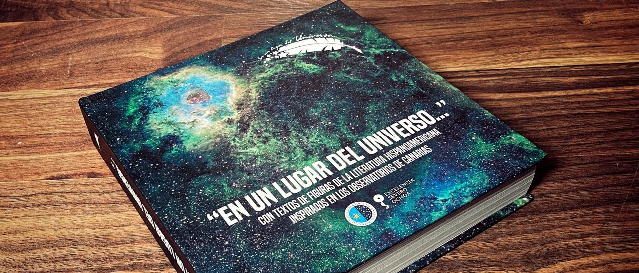 Example of the book “In a certain place in the Universe….” Published by the IAC. Photo: Inés Bonet