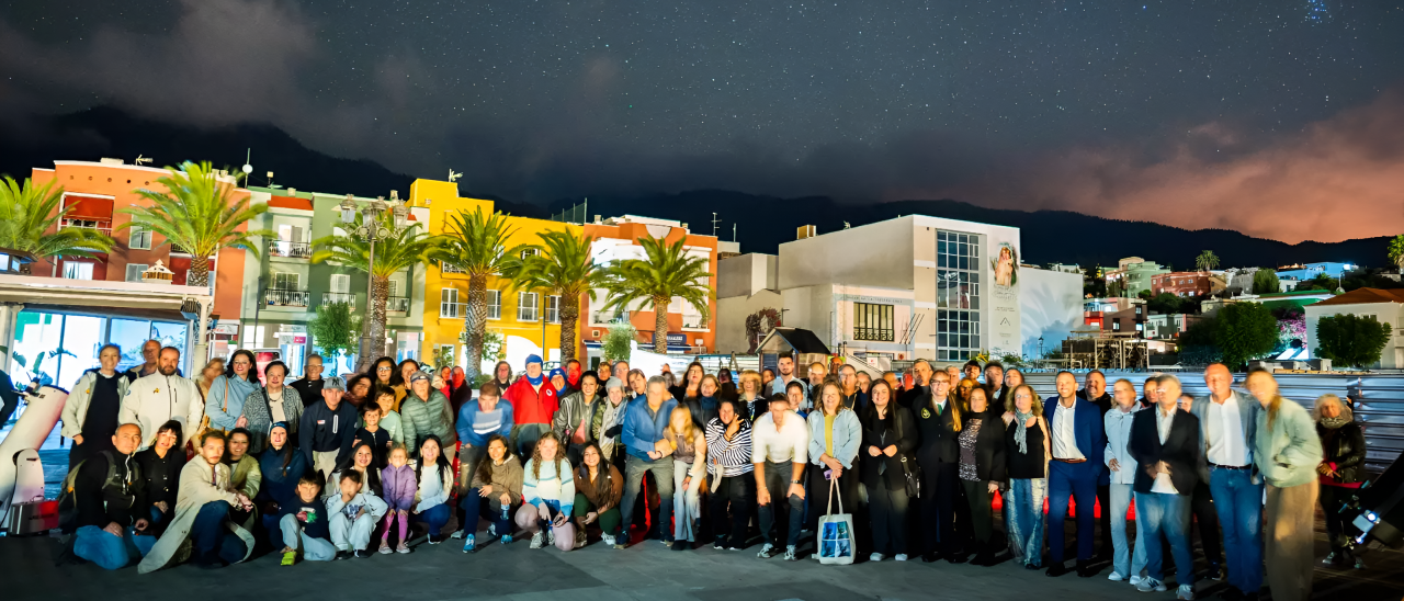 El Astrofest apaga todas las luces de El Paso para disfrutar del cielo estrellado / Abian San Gil (SODEPAL)
