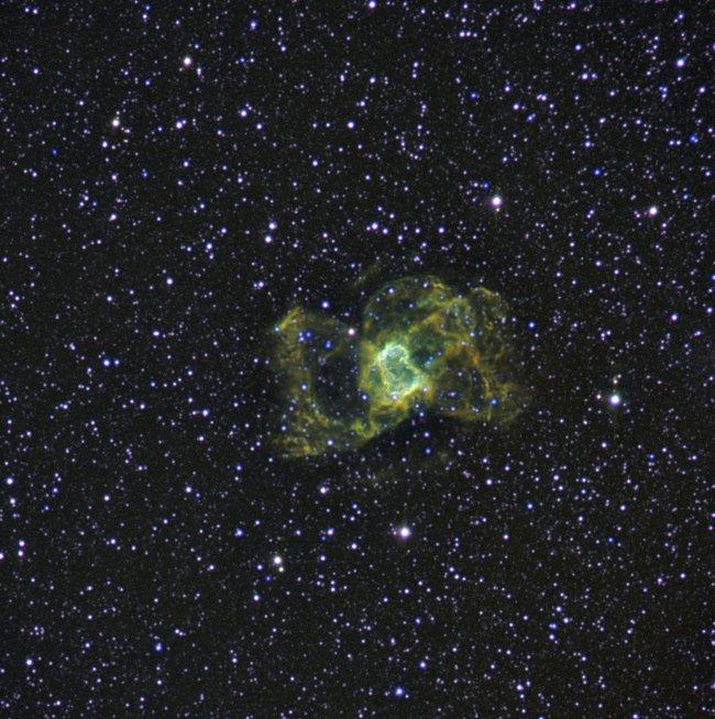 NGC 6445 planetary nebulae in Sagitarius constellation. Credit: Daniel López (IAC).