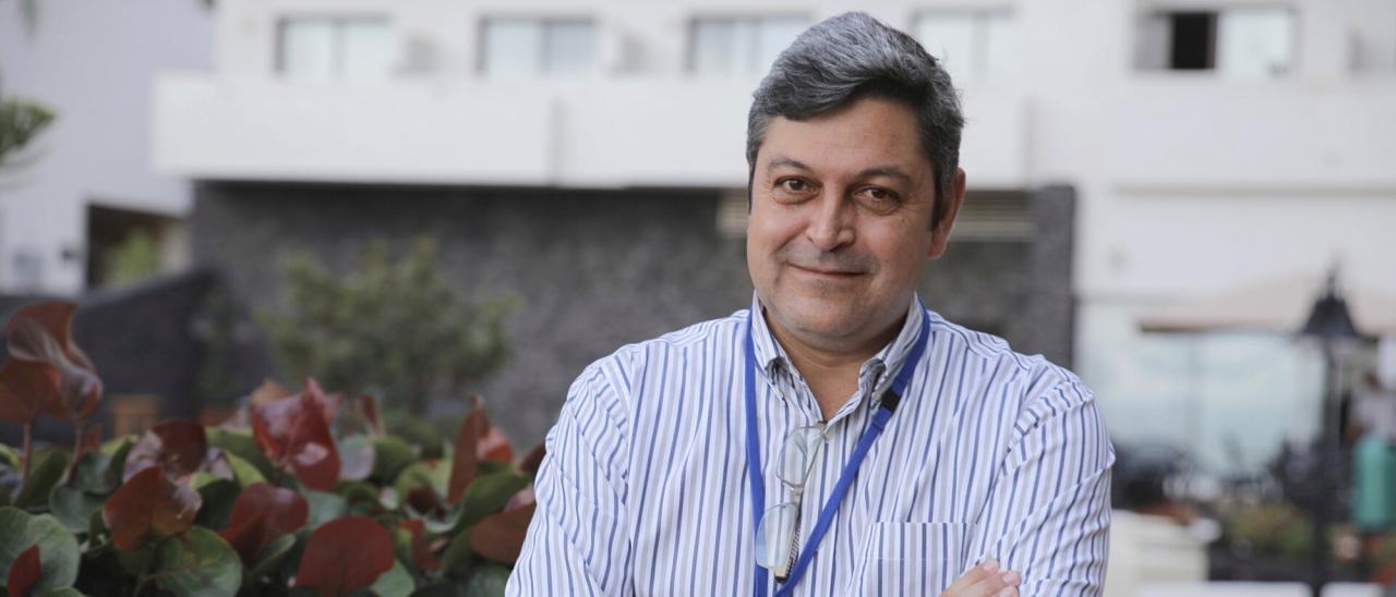 Ramón García López, investigador principal de CTA en el Instituto de Astrofísica de Canarias (IAC). Crédito: Elena Mora (IAC). 