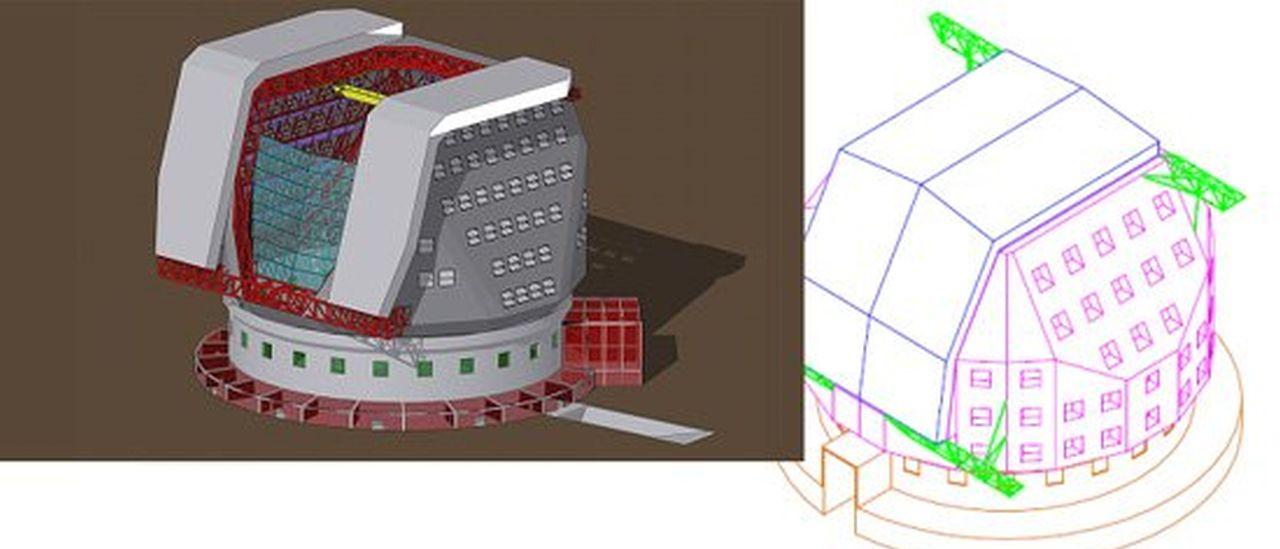 Diseño conceptual de la cúpula