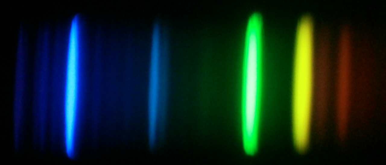 spectrum of mercury lamp