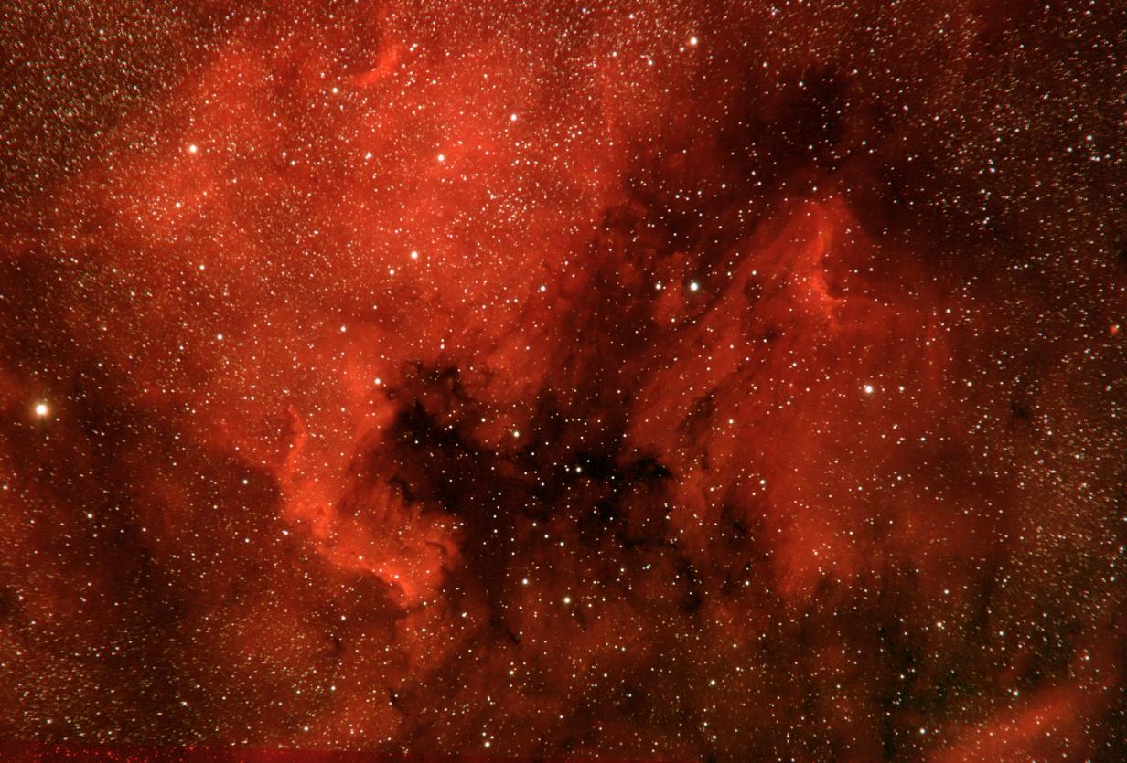 North America Nebula and Pelican Nebula