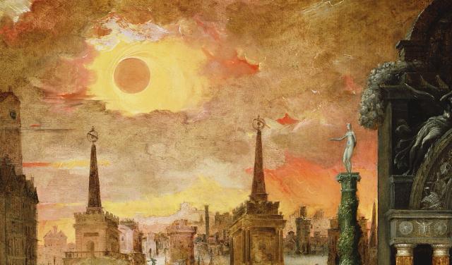 Detalle del cuadro "Dionisio el Aeropagita convierte a los filósofos paganos", de Antoine Caron