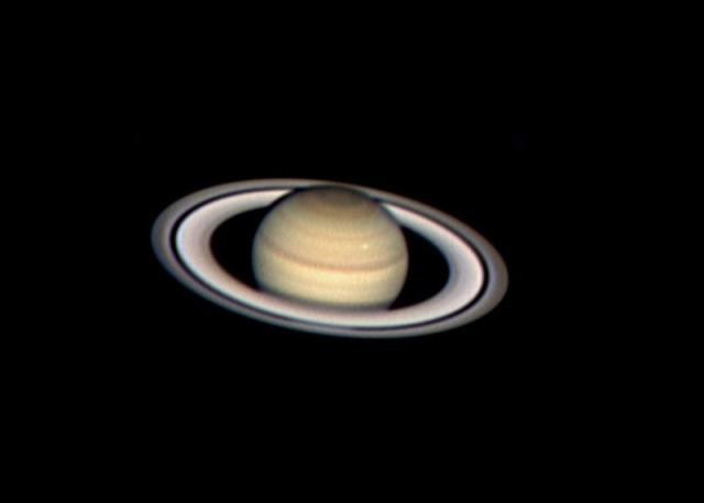 White spot in Saturn