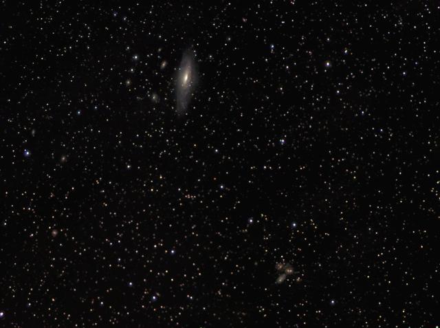 NGC 7331 Galaxy and Stephan's Quintet