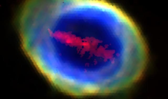 Imagen RGB de la Nebulosa del Anillo obtenida con WEAVE/LIFU 