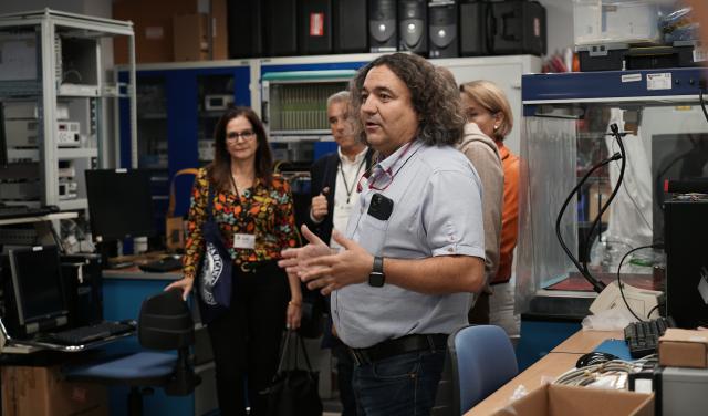 Visita de la FJS al IAC
