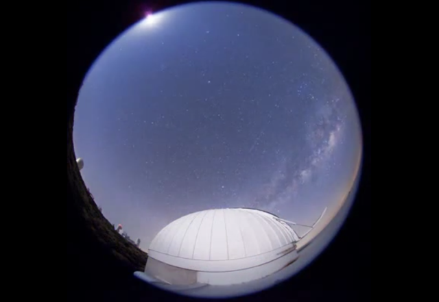 Telescopio IAC80 – Exterior – Vía Láctea – OT