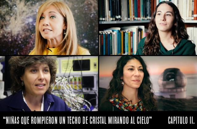 Niñas que rompieron un techo de cristal mirando al cielo. Capítulo II