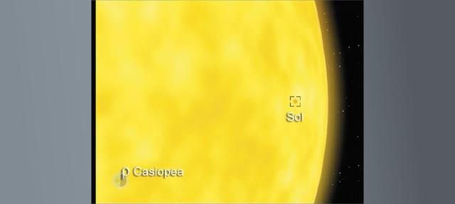 Ro Cassiopeia size