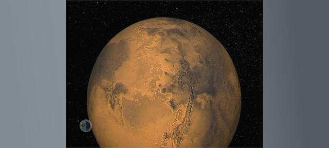 Travel from Mars to Earth