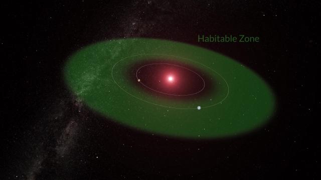 Zona habitable Proxima Centauri