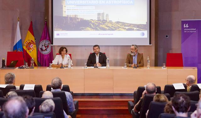Acto de celebración del vigésimo aniversario del Máster en Astrofísica de la ULL