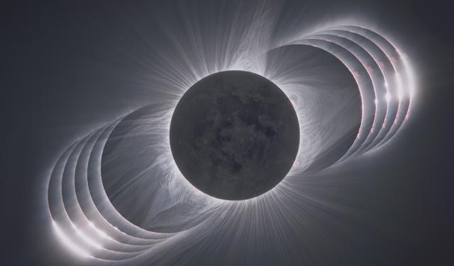 Imagen de portada del libro ‘Eclipses. El Sol y sus eclipses en la ciencia, la historia y las artes’ / 