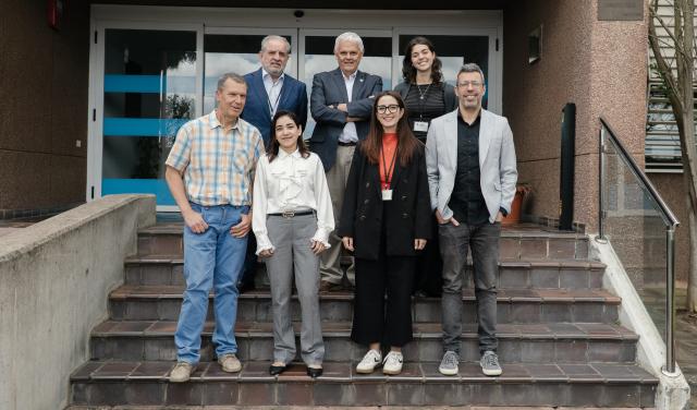 Representantes de la Fundación Mujeres por África y del IAC junto a Amira Tawfeek, investigadora visitante del programa Ciencia por Mujeres
