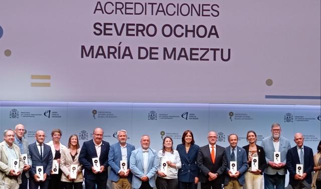 La ministra de Ciencia, Innovación y Universidades ha presidido este jueves en el CaixaForum el acto de reconocimiento de las Acreditaciones Severo Ochoa y María de Maeztu, que concede el Ministerio de Ciencia, Innovación y Universidades (MICIU), a través de la Agencia Estatal de Investigación (AEI), a centros y unidades de investigación de excelencia. 