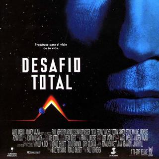 Cartel de la película "Desafío Total" (Paul Verhoeven, 1990)