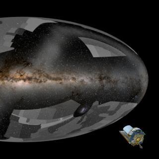 Euclid escaneará más del 35% del cielo en luz visible e infrarroja cercana para construir el mayor mapa cosmológico jamás realizado