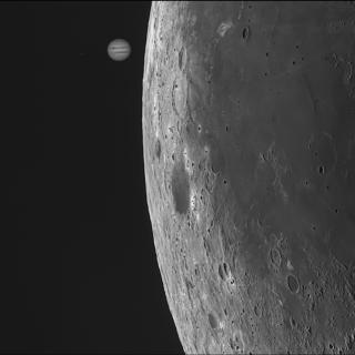Ocultación diurna de Júpiter por la Luna 
