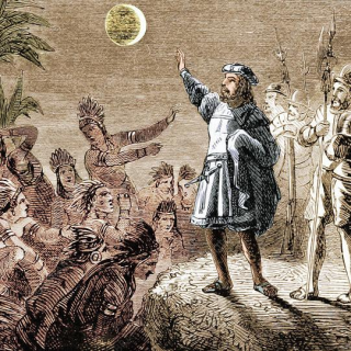 Cristóbal Colón utilizó la predicción de un eclipse frente a comunidades de Jamaica 