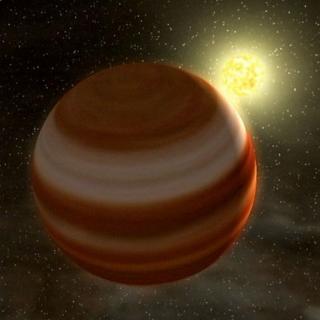 Imagen artística de un planeta extrasolar. Diseño: Gabriel Pérez, SMM (IAC).