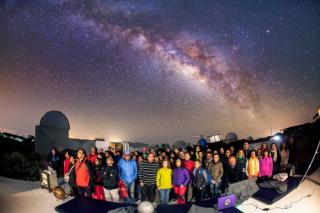 Participants in the 2016 edition at the Teide Observatory. Credit: Daniel López/IAC. 