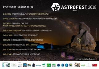 Poster Astrofest La Palma. Credit: Astrofest.