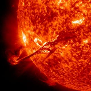 Solar prominence. Credit: NASA. 